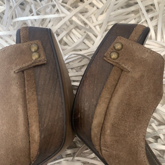 Zara suede Studded Stiletto heels - Picture 9 of 10